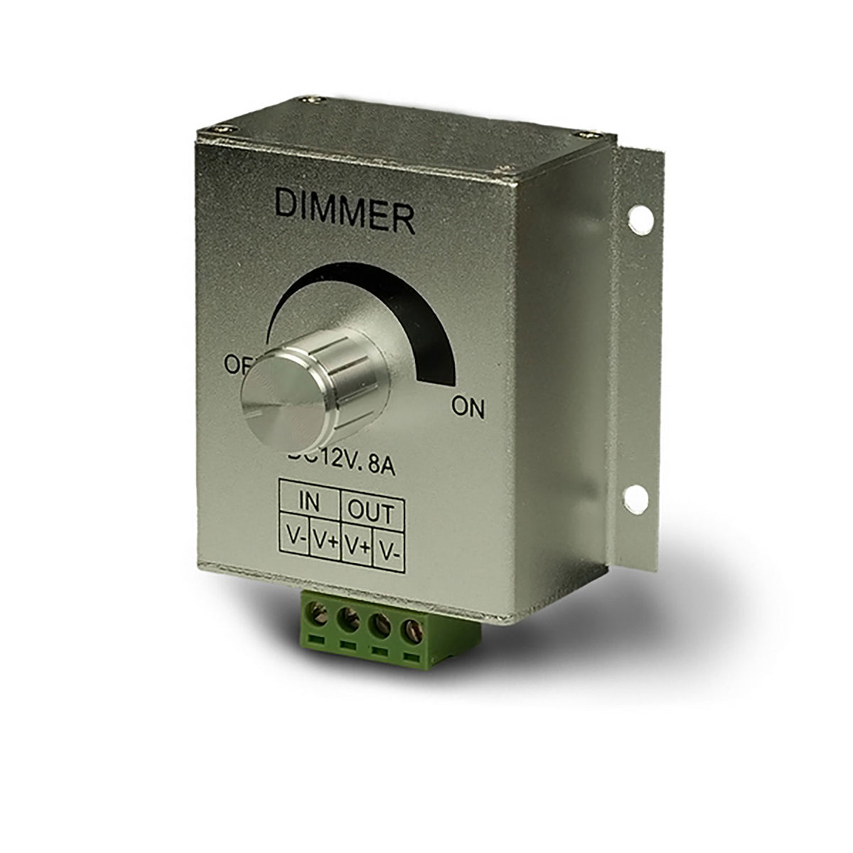 LED PWM-Dimmer, 1 Kanal, 12-24V DC 8A