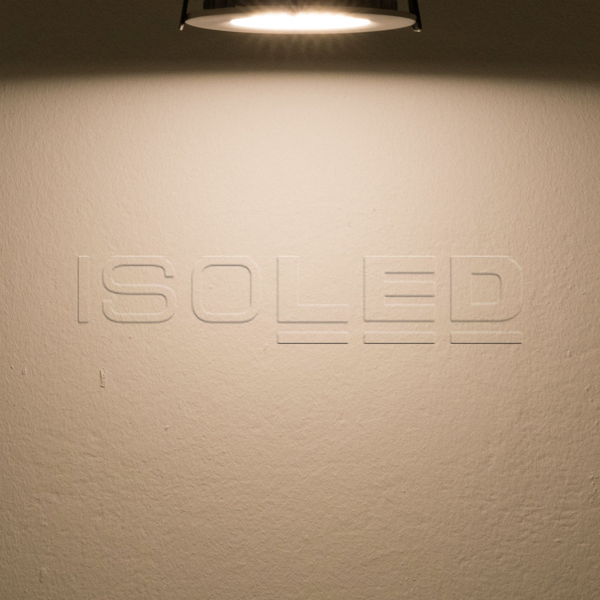 LED Downlight LUNA 8W, indirektes Licht, weiß, warmweiß
