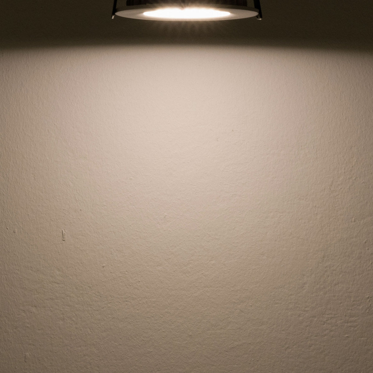 LED downlight LUNA 8W, indirect light, white, warm white, dimmable