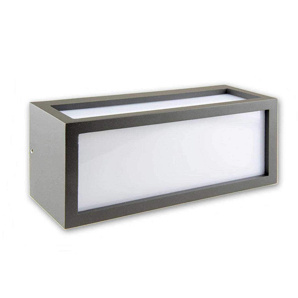 Wall light BOX-II 1xE27, IP54, anthracite, bulb not included