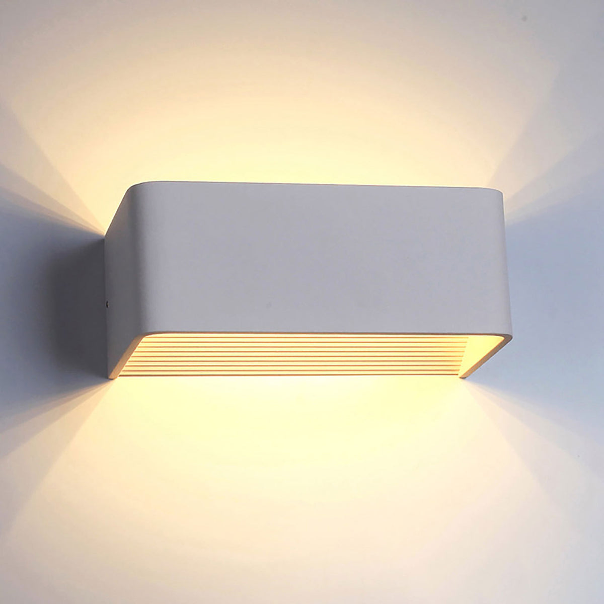 LED wall light Up&Down 6W, IP40, white, warm white