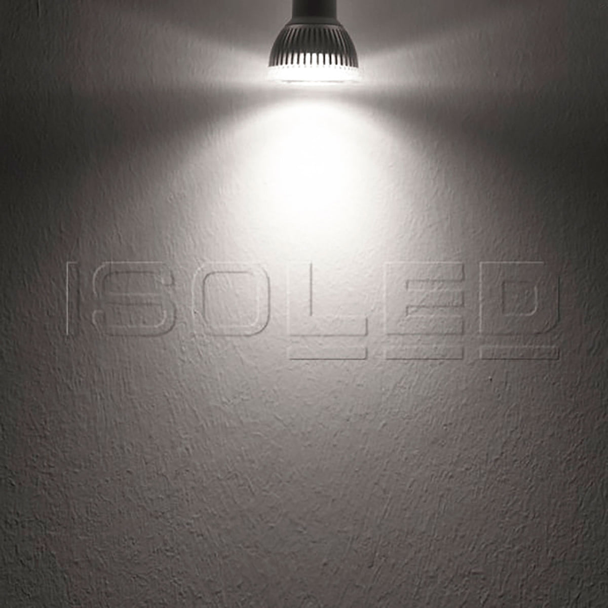 GU10 LED spotlight 6W glass COB, 70°, neutral white, dimmable