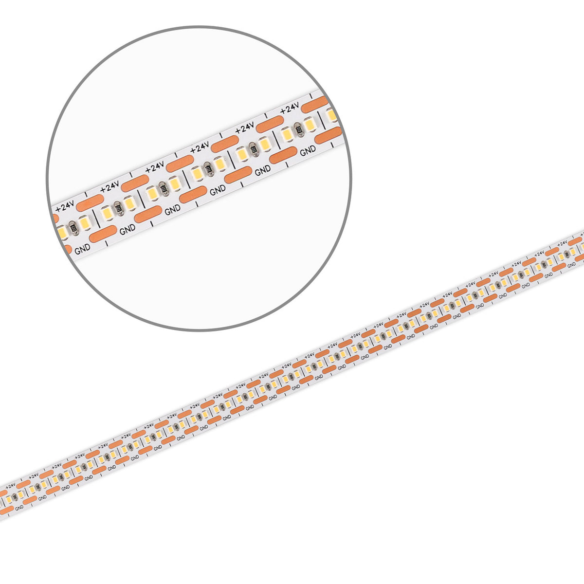 LED CRI965 Linear10 Flexband, 24V DC, 10W, IP20, 6500K, 5m Rolle, 240 LED/m