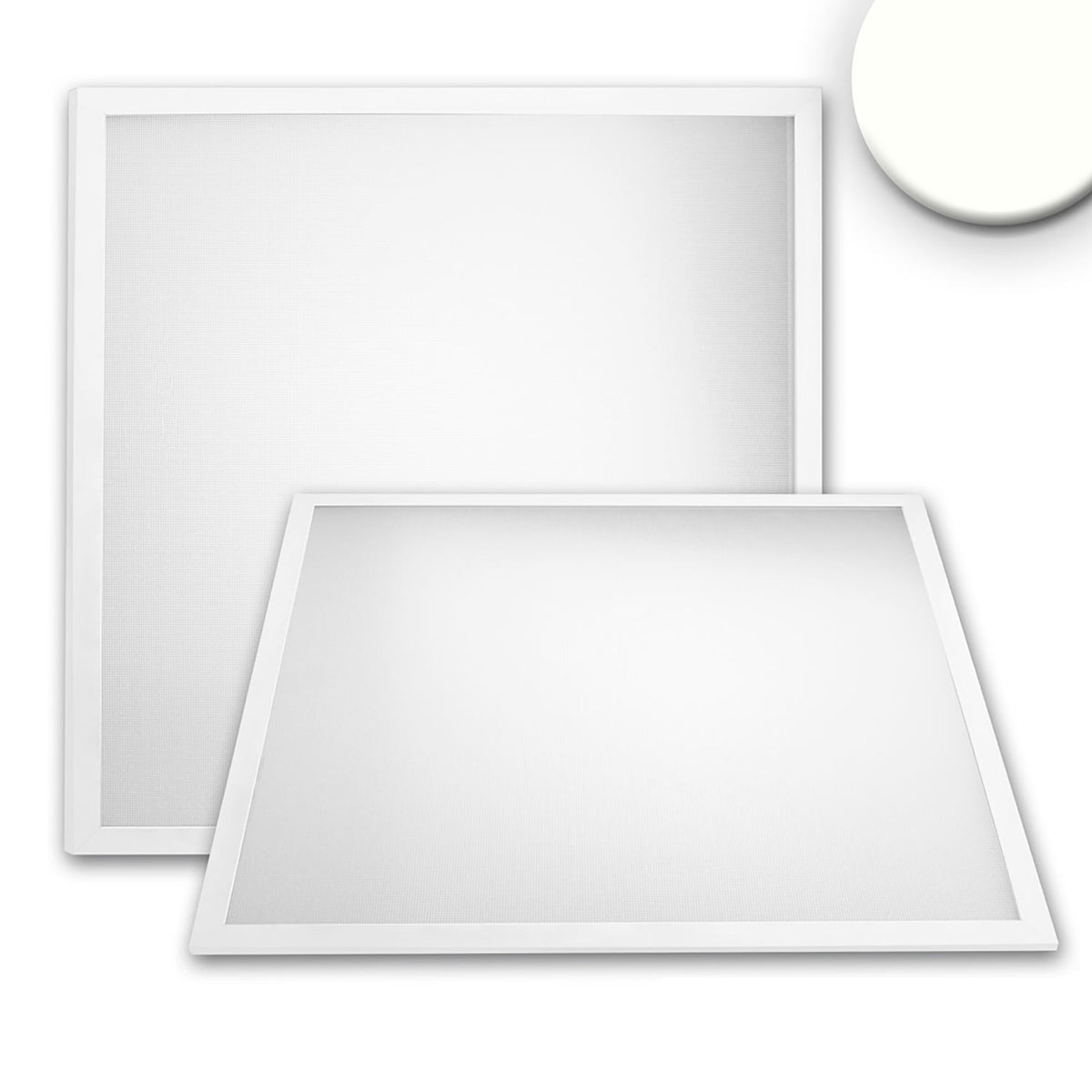 LED Panel Professional Line 600 UGR<19 4H/8H, 26W, Rahmen weiß RAL 9016, neutralweiß