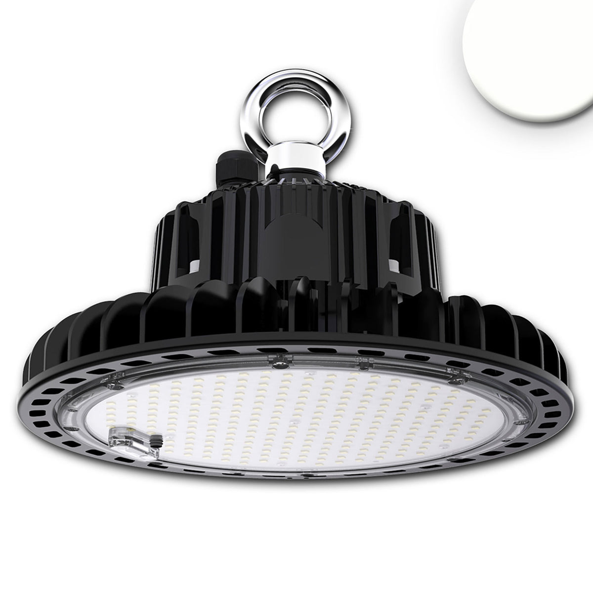 LED high bay light FL 200W, 90°, IK10, IP65, DALI dimmable, neutral white
