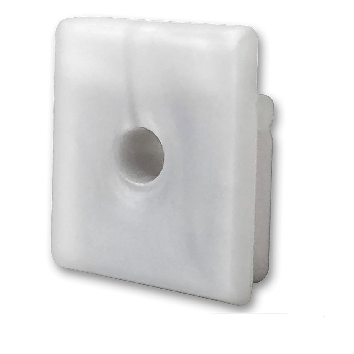 End cap EC 57 silicone for profile SURF16, 1 piece, with cable entry