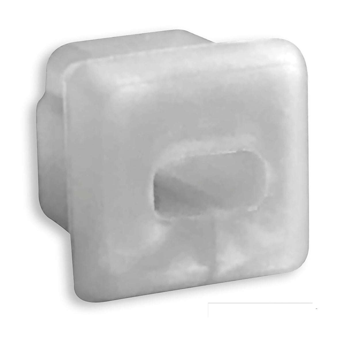 End cap EC 63 for profile SURF8, 1 piece, with cable entry