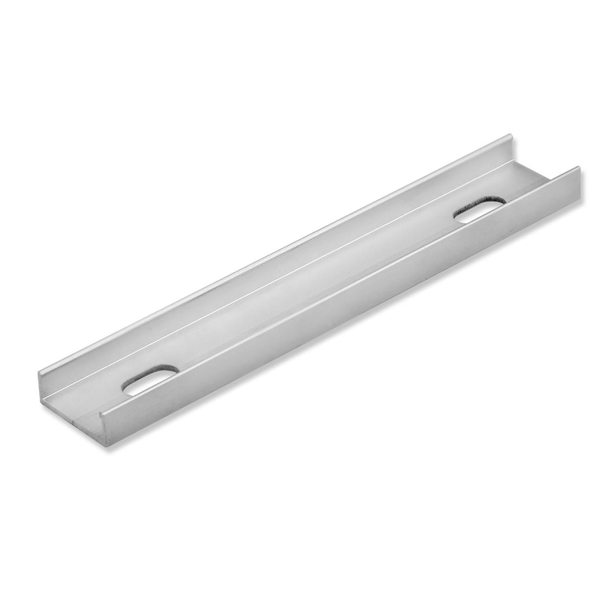 Mounting strip for mounting profiles, 10cm, drilled