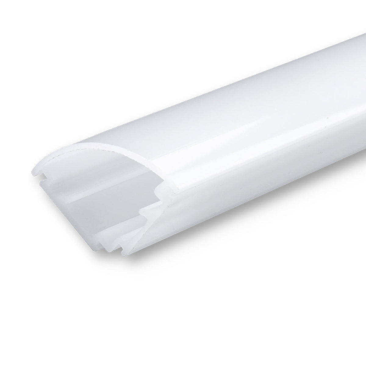 LED corner profile CORNER13, opal/satin, 200cm