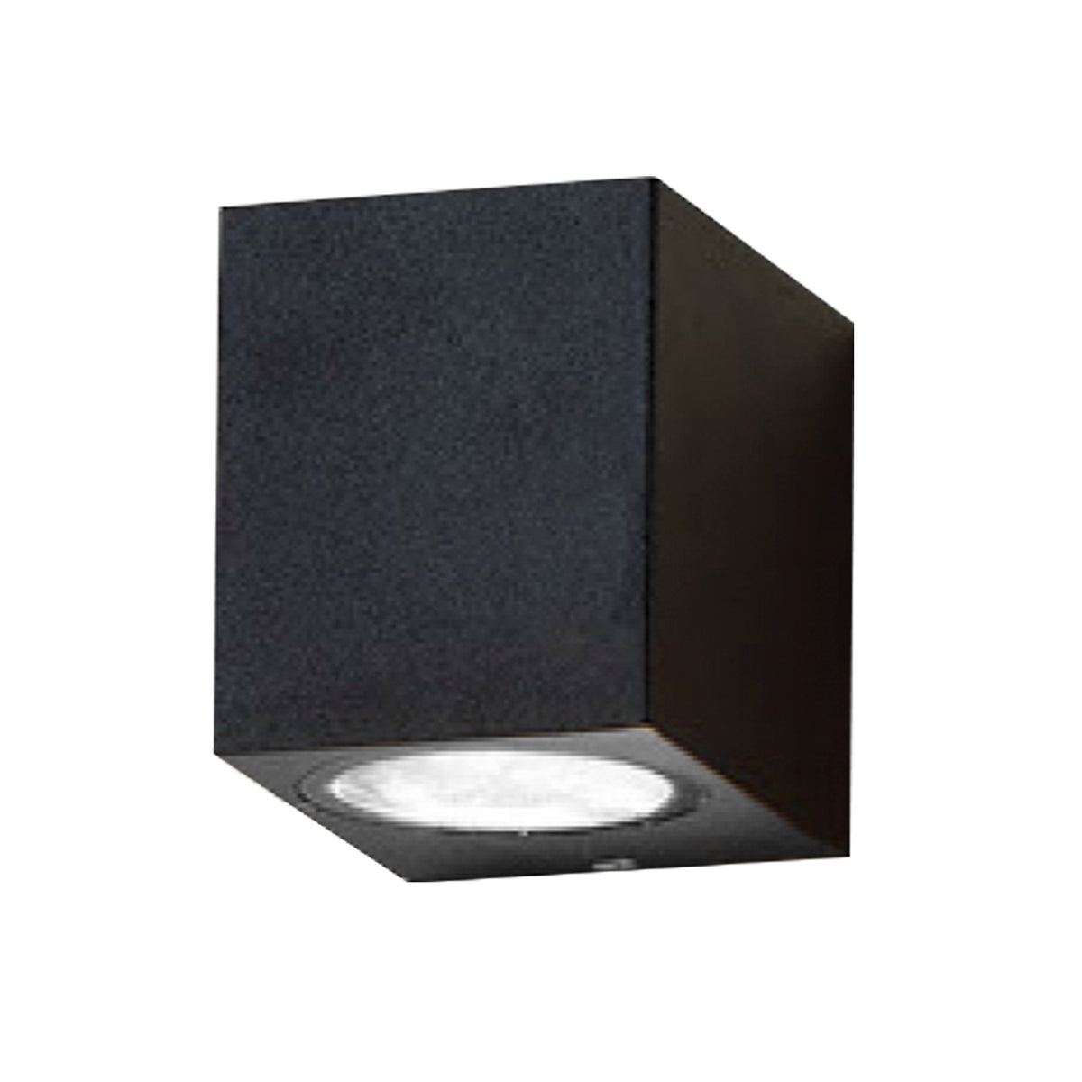 Wall light 1xGU10, IP54, sand black, bulb not included
