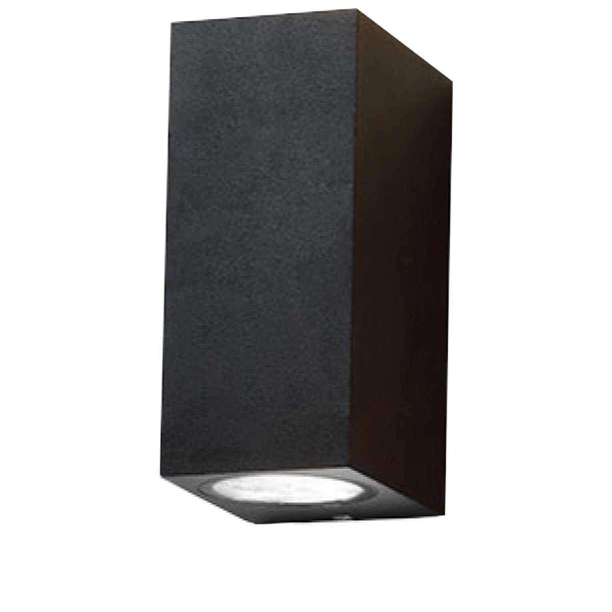 Wall light Up&Down 2xGU10, IP54, sand black, bulbs not included