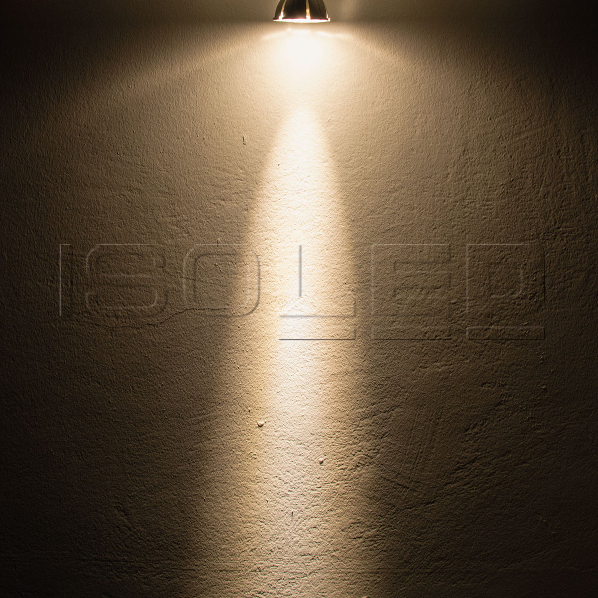 GU10 LED spotlight 8W COB, 10°, 3000K, dimmable