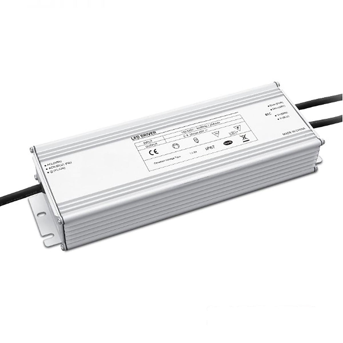 LED PWM transformer 24V/DC, 0-240W, 1-10V dimmable, IP67