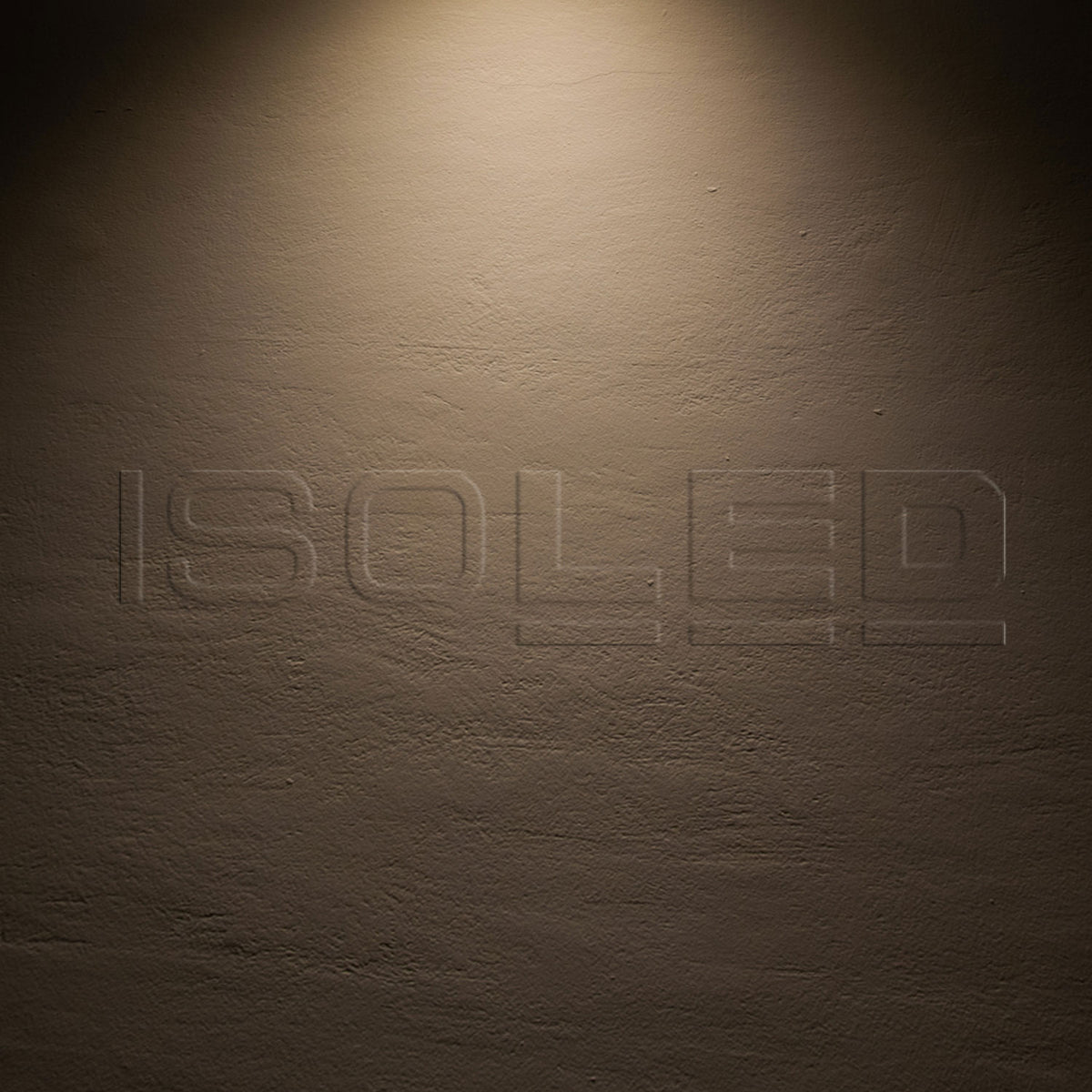 LED recessed spotlight, silver, 8W, 60°, round, warm white, IP65, dimmable