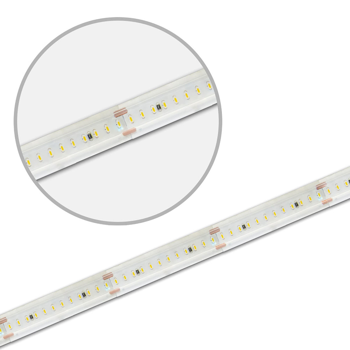 LED AQUA CRI9B Linear 48V Flexband, 8W, IP68, blau, 30m Rolle, 240 LED/m