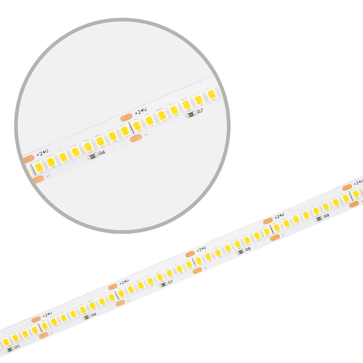 LED HEQ960 Flexband High Bright, 24V DC, 22W, IP20, 6000K, 150 lm/W, 5m roll, 240 LED/m