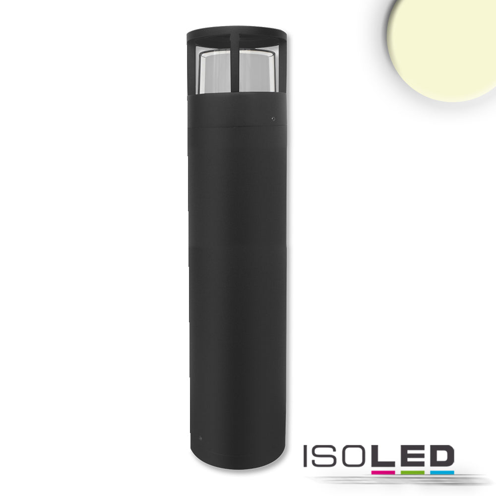 LED path light bollard-5, 70cm, 6W, sand black, warm white