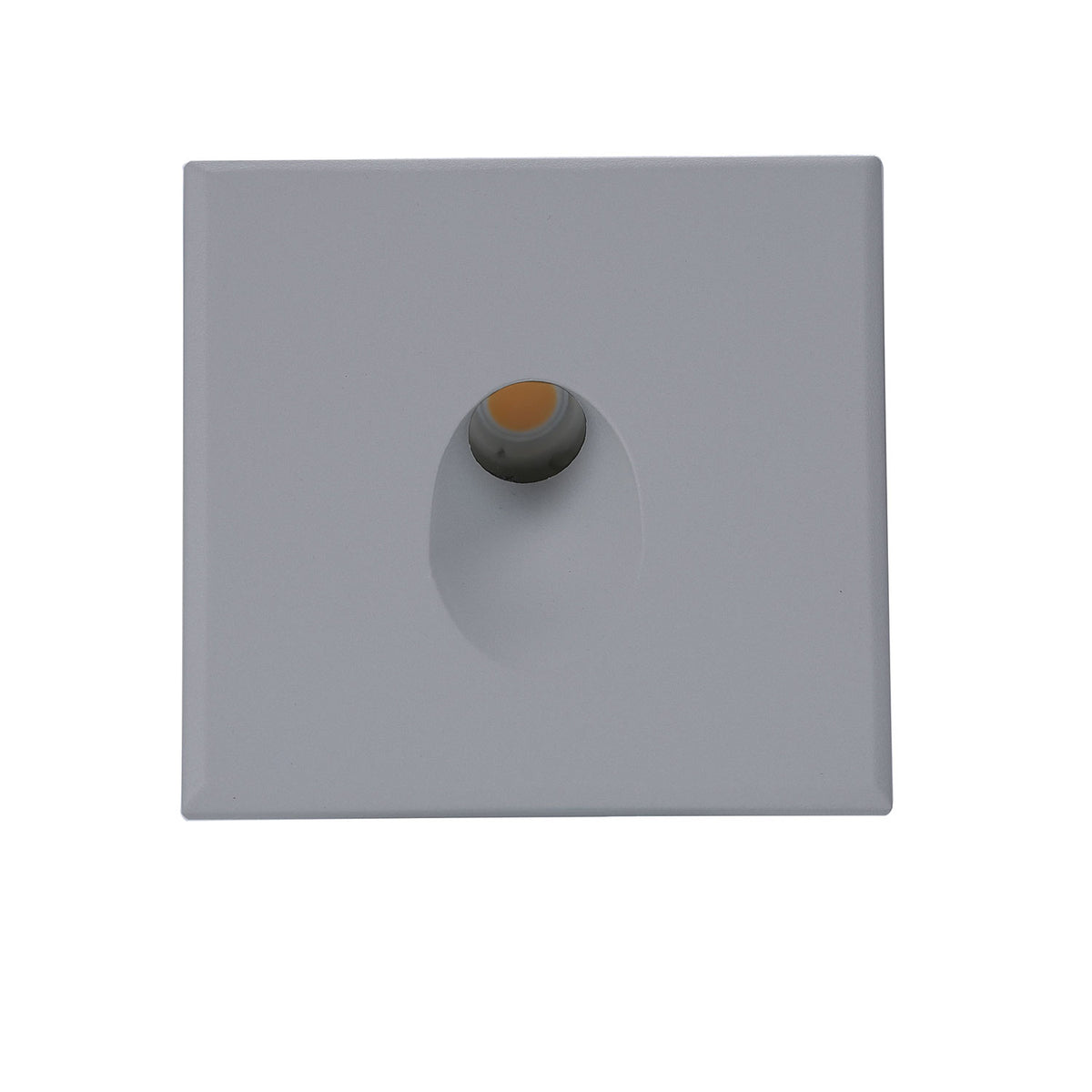 Aluminum square cover, silver-grey, for Sys-Wall68