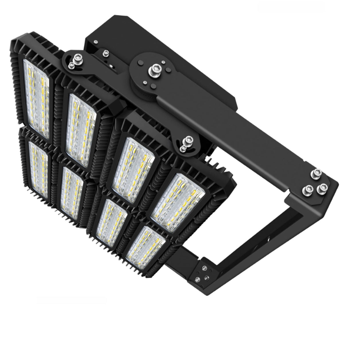 LED floodlight system 900W, 130x25°, 4 modules (light points), DALI dimmable, 4000K, IP66