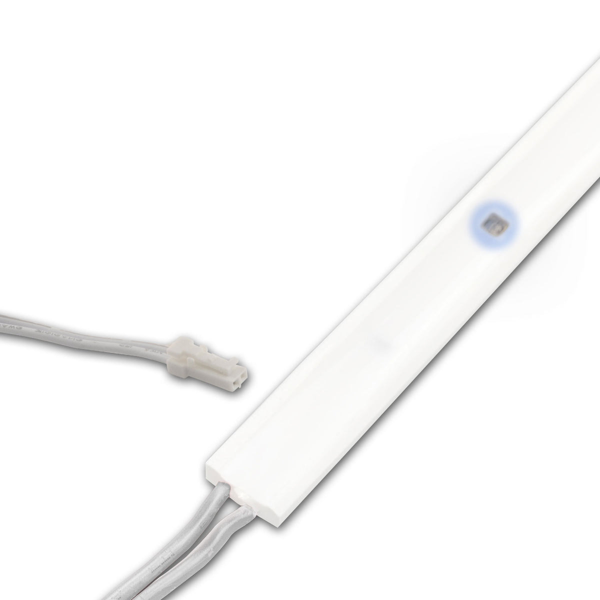 LED UV-C MiniAMP flex band 270nm, 12V DC, 6W, IP54, 116cm, white, one. Cable + maleAMP, 12 LED/m