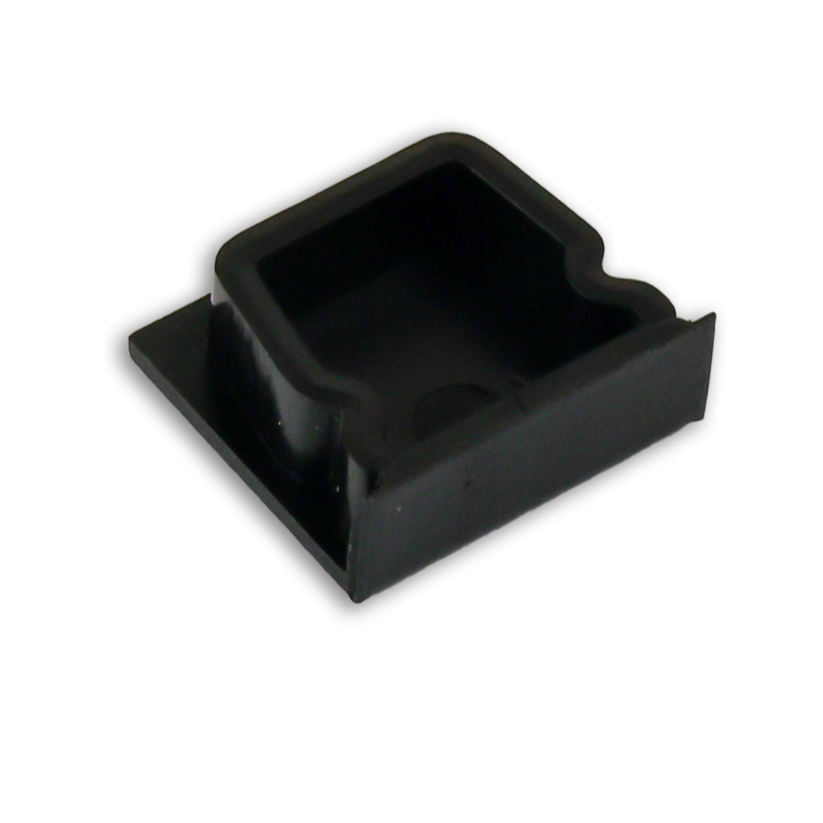 End cap EC81B black for profile SURF10, 1 piece