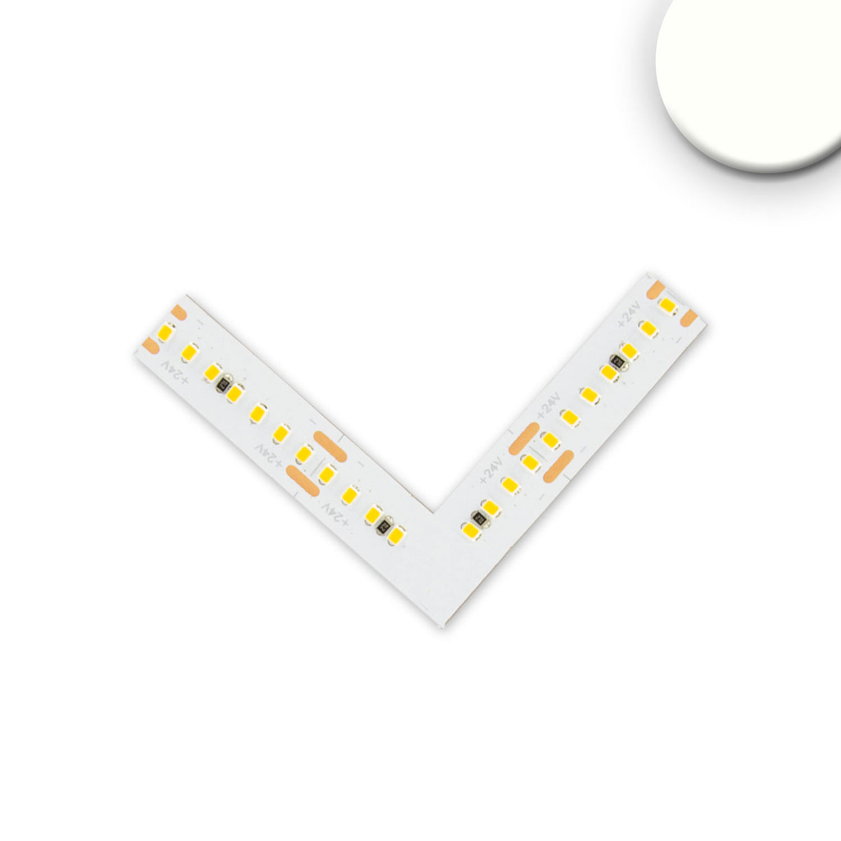 Corner connector, luminous, 0.8W for CRI940 Linear10 flexible strip, 24V DC, 15W, IP20