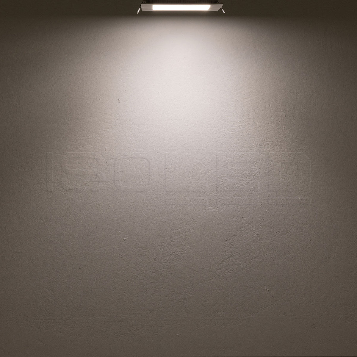 LED Downlight, 9W, eckig, ultraflach, blendungsreduziert, weiß, neutralweiß, dimmbar CRI90