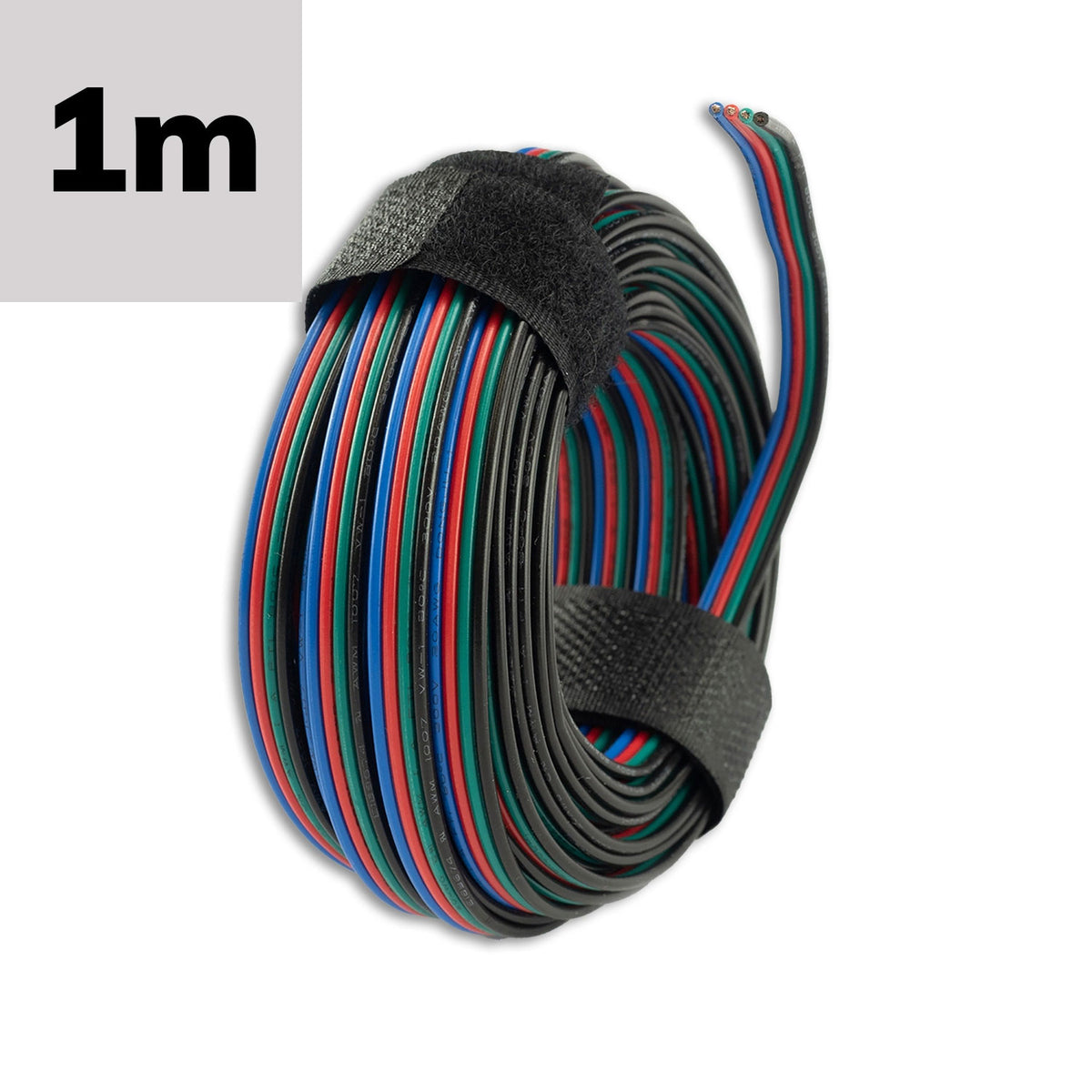 Kabel RGB 4x0,5mm² H03VH-H AWG20, Meterware