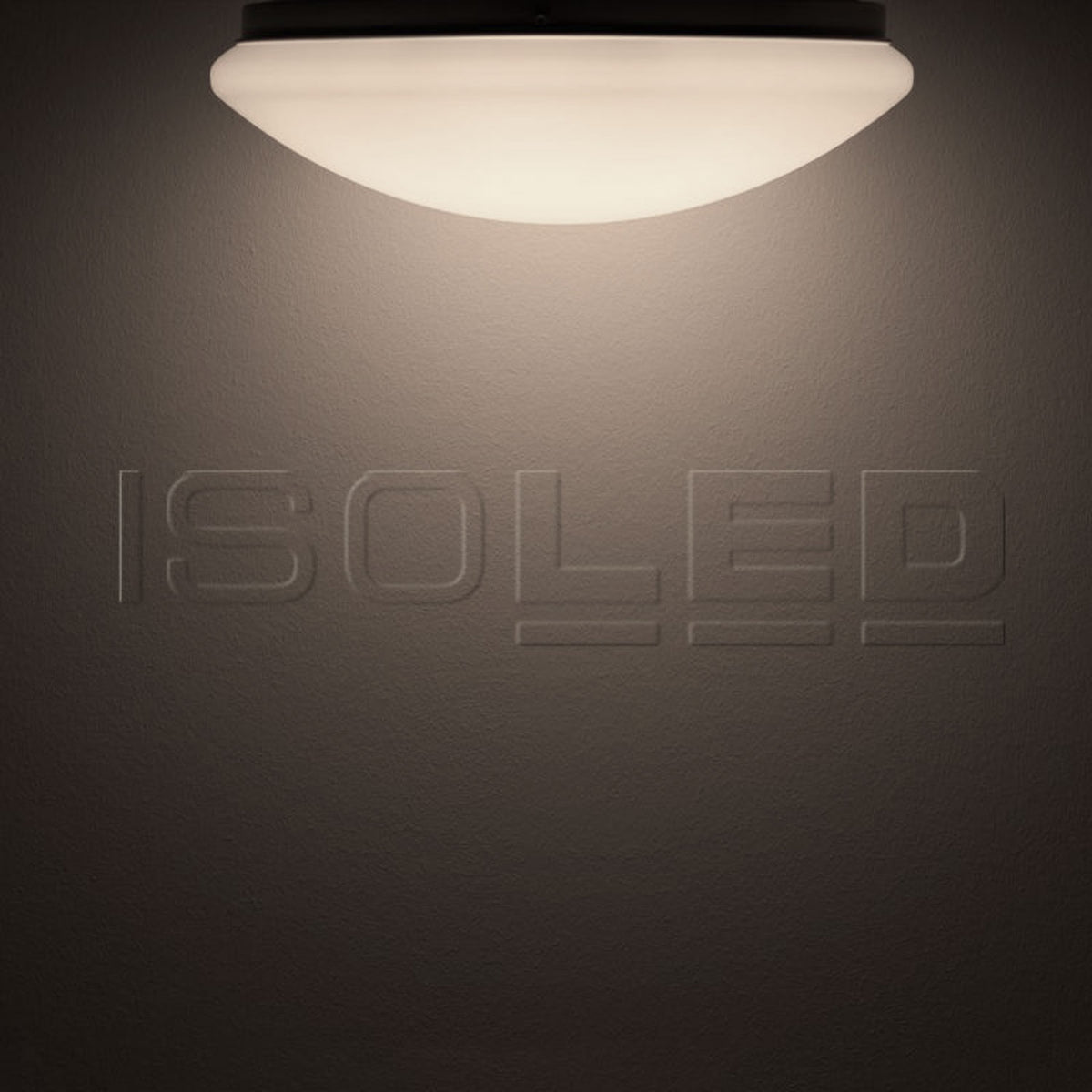 LED Decken/Wandleuchte weiß, rund, 24W, DN380, IP54, neutralweiß
