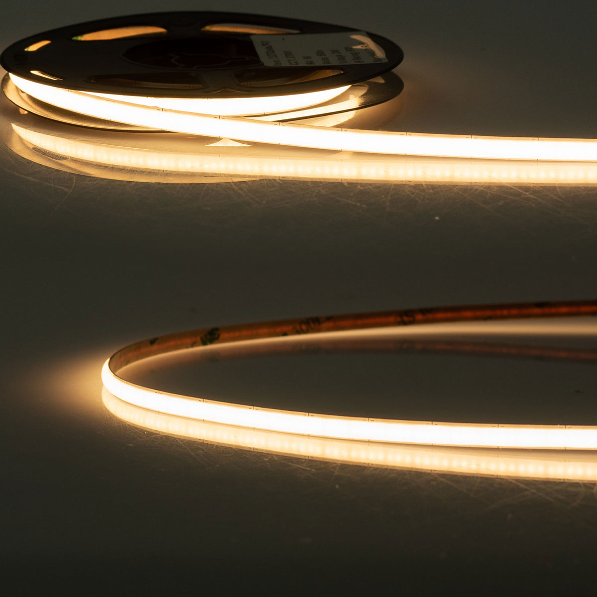 LED COB927 MICRO Linear Flex Ribbon, 24V DC, 7W, IP20, 2700K, 5m roll, 504 LED/m