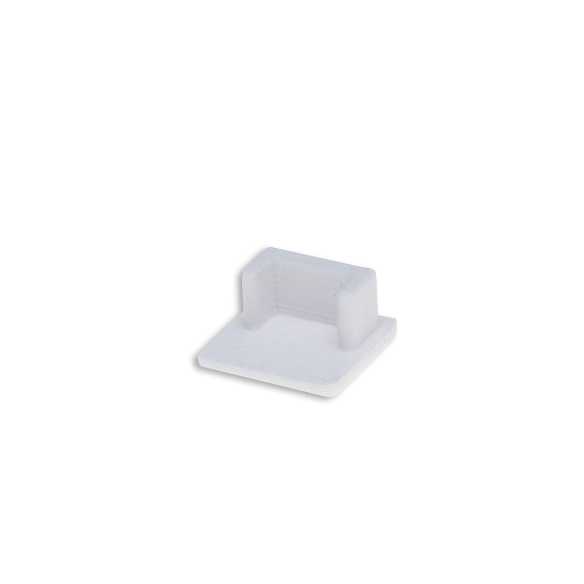 End cap EC218 white for LED tile profile UP8