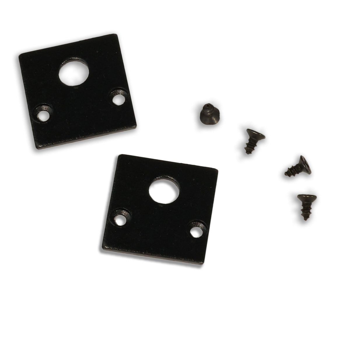 Track48 Endkappe für Aufbauschiene flat, schwarz, 2 Stück