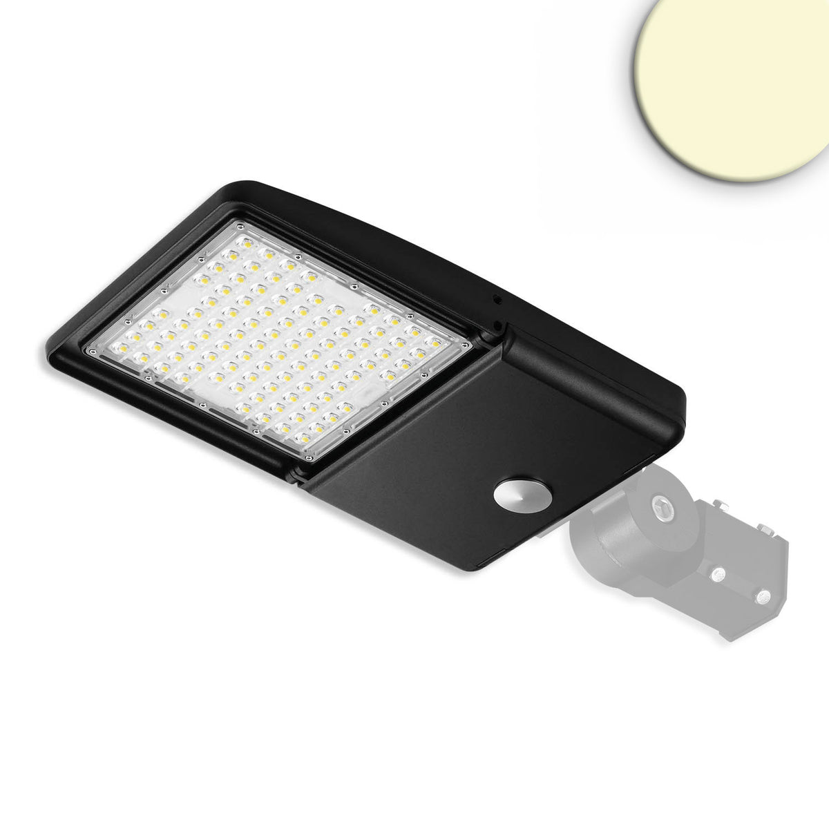 LED Street Light HE75, 3000K, 1-10V dimmable, angle type III