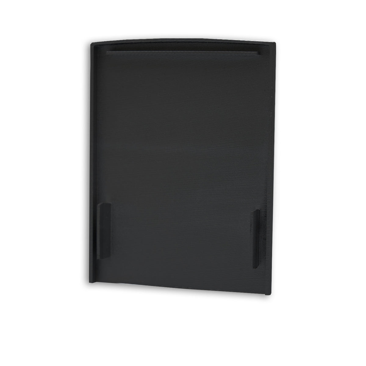 Endkappe EC115 schwarz für LAMP40, 2 Stück, mit Lichtfalle