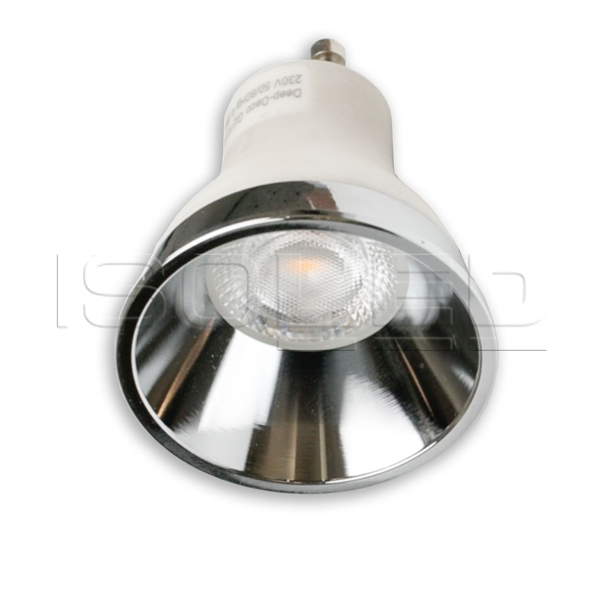 Cover for LED spotlight and LED module SYS-GU10, glossy aluminum, recessed, UGR<12