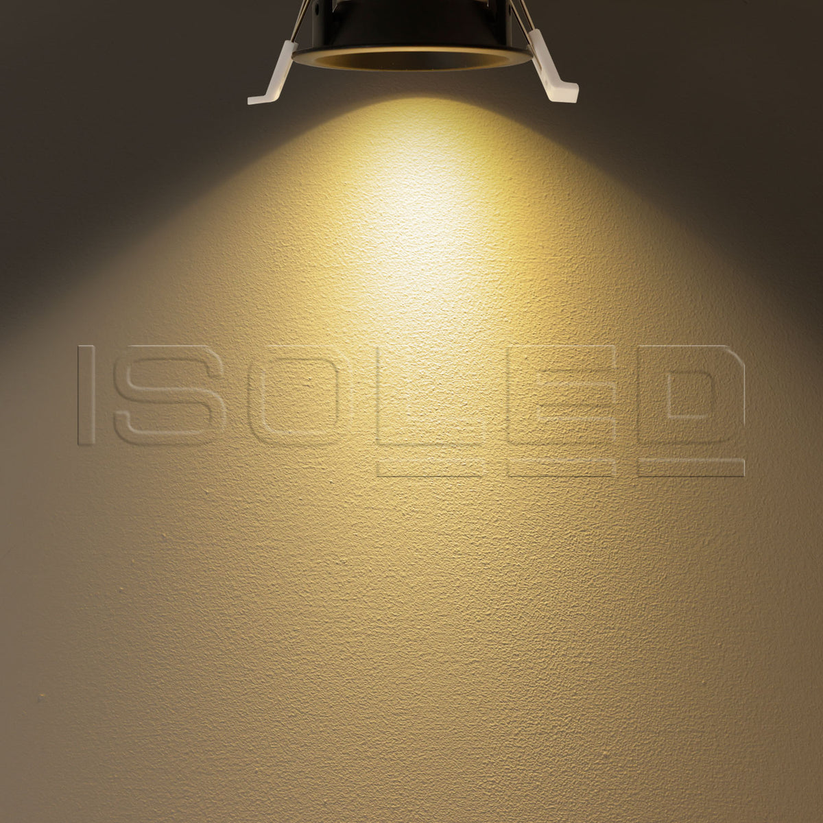 LED recessed spotlight BACK60, matte black, round, 5W, CRI90, 2700K, recessed, UGR<12, dimmable