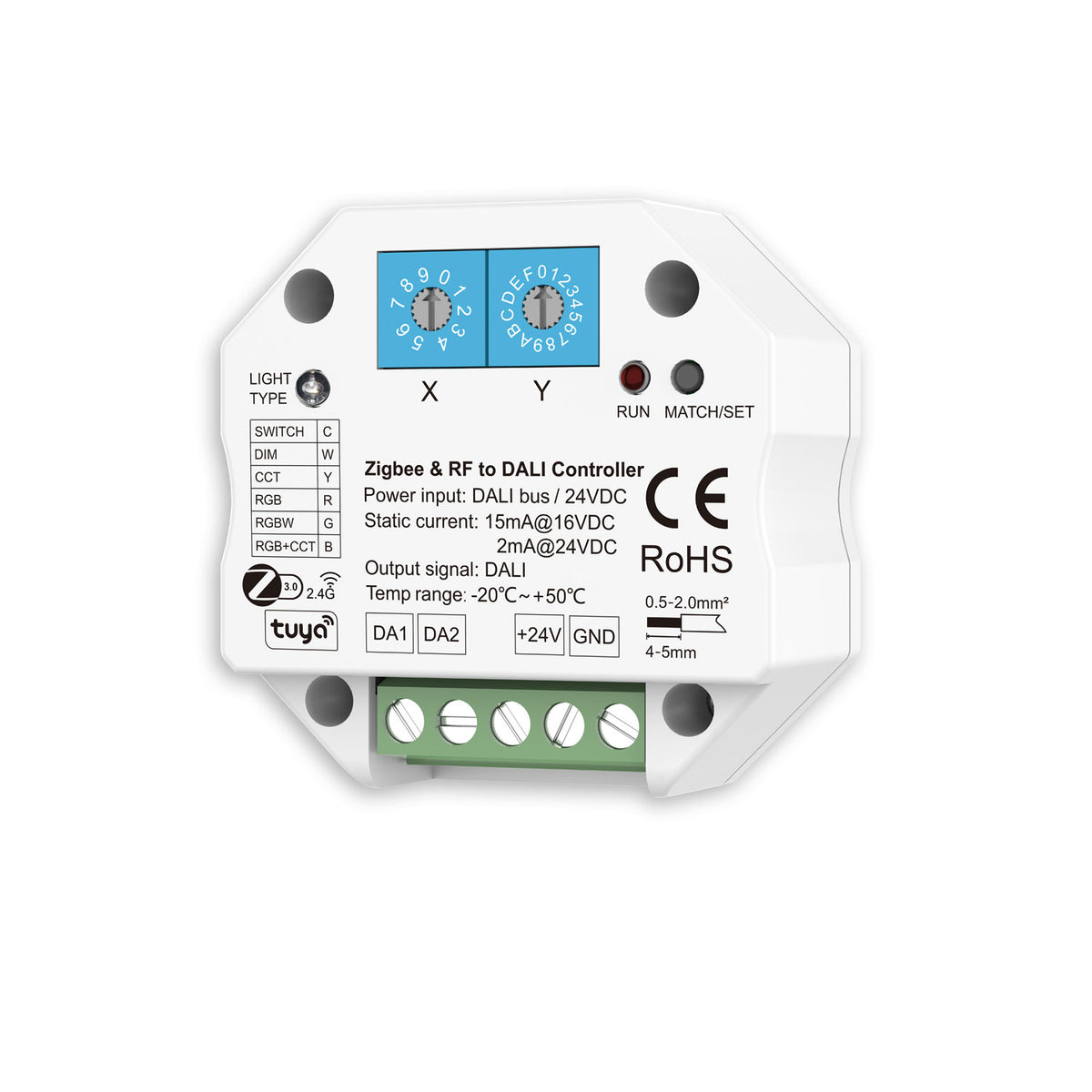 Sys-Pro + Zigbee 3.0 to DALI DT6/DT7/DT8 converter, requires DALI bus voltage