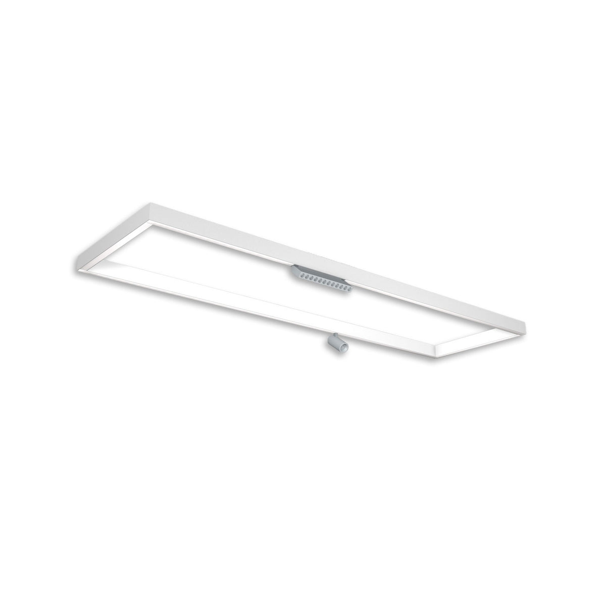 Track48 light frame H50, inner dimensions 320x1500mm, white, excluding transformer, excluding mounting clip/cable.