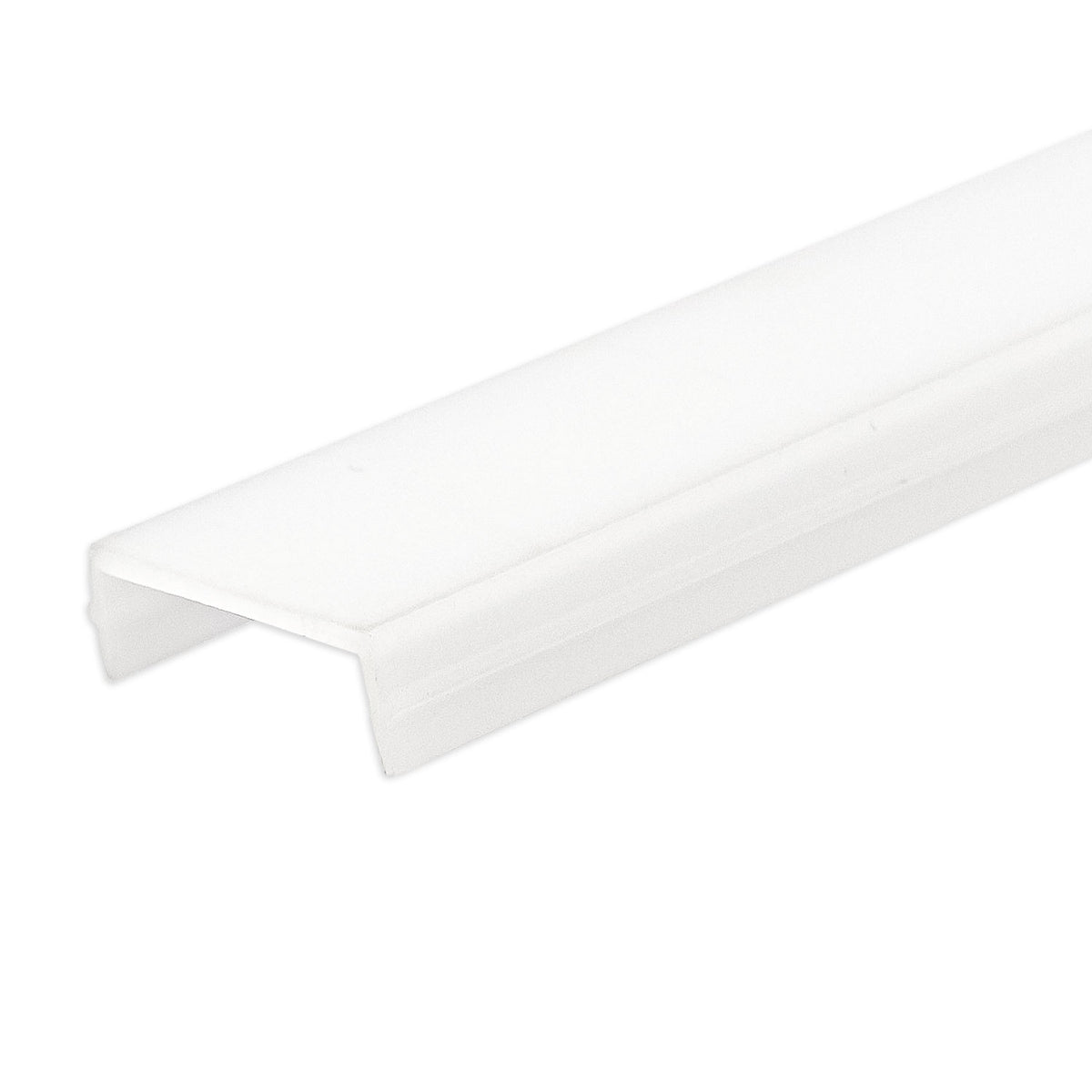 White/matt cover for Track48 drywall, recessed and surface-mounted rail (H50), 200cm, 75% transmission