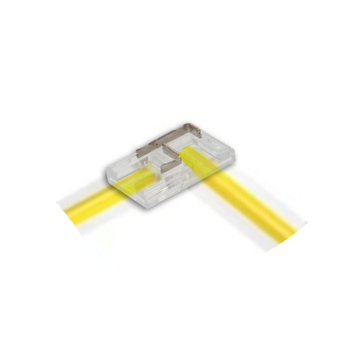 Kontakt-Verbinder 90° (max. 5A) K3-210 für 2-pol. IP20 Flexstripes mit Breite 10mm