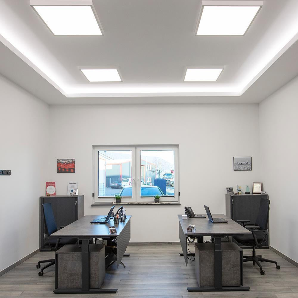 DOTLUX LED panel FLATugr 620x620mm max.36W UGR<19 COLORselect