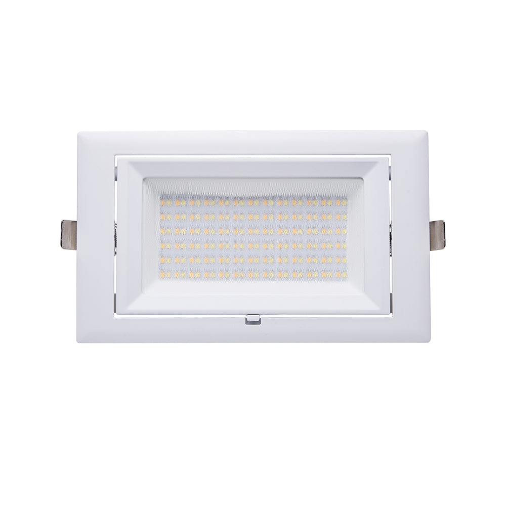 DOTLUX LED-Deckeneinbaustrahler FLEXA COLORselect, POWERselect 28W/38W 60° schwenkbar