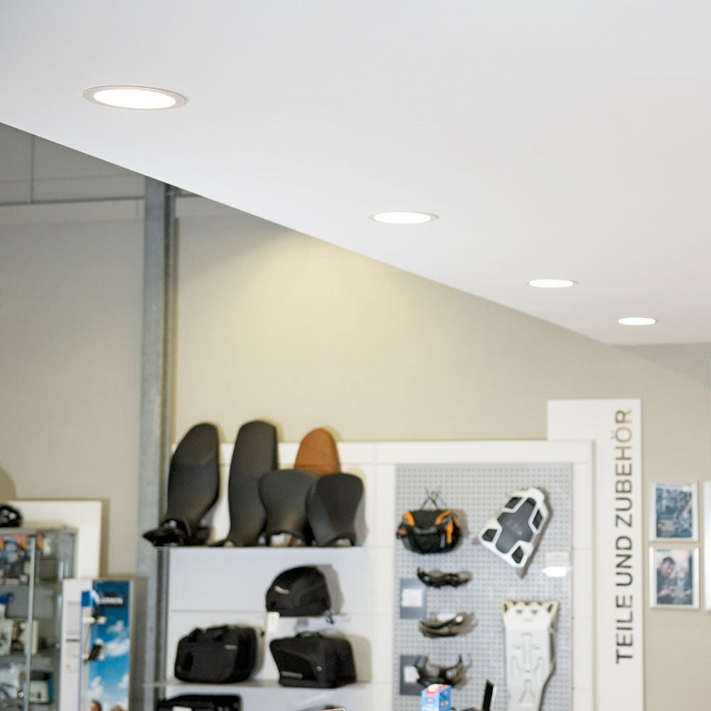 DOTLUX LED downlight CIRCLEflat 18W 3000K incl. driver