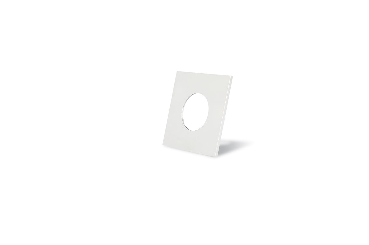 DOTLUX Zierring für MULTI und MULTIsun eckig chrom