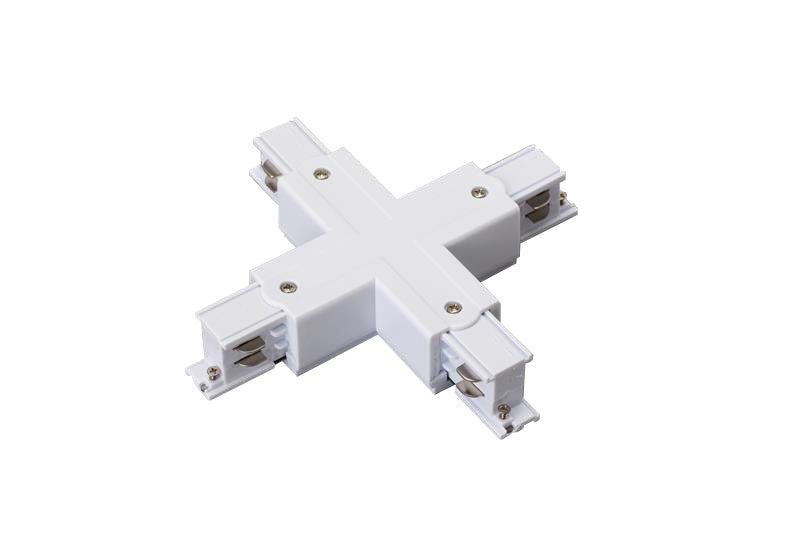 DOTLUX 3-phase cross connector, white