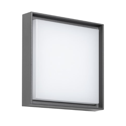 DOTLUX LED wall light WALLsquare 24cm 14W 3000K
