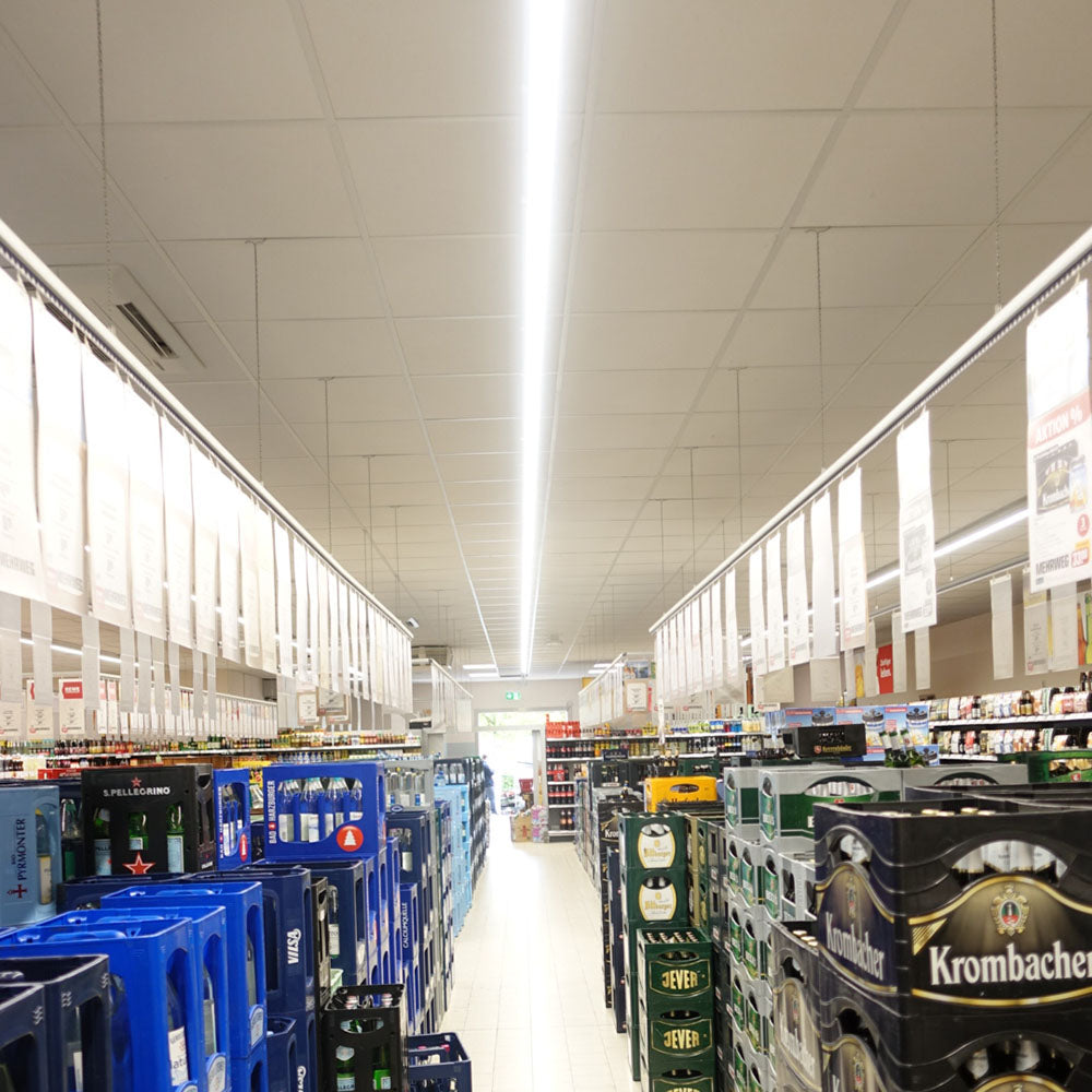 DOTLUX LED linear lighting system LINEAcompact 100W narrow beam 2886mm 4000K non-dimmable