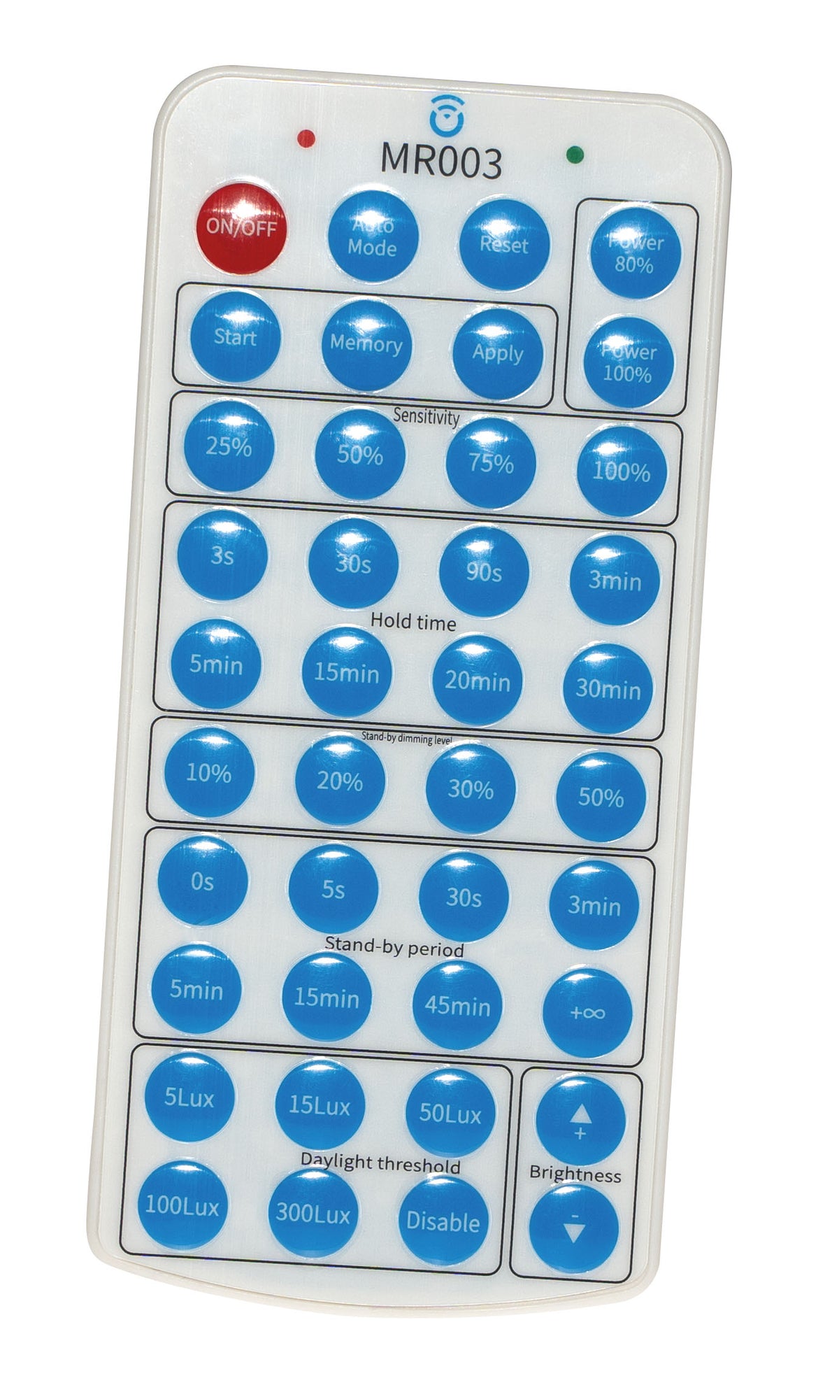 DOTLUX remote control for MISTRALsmart