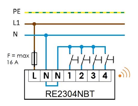 CASAMBI 4-fach Tasteninterface mini