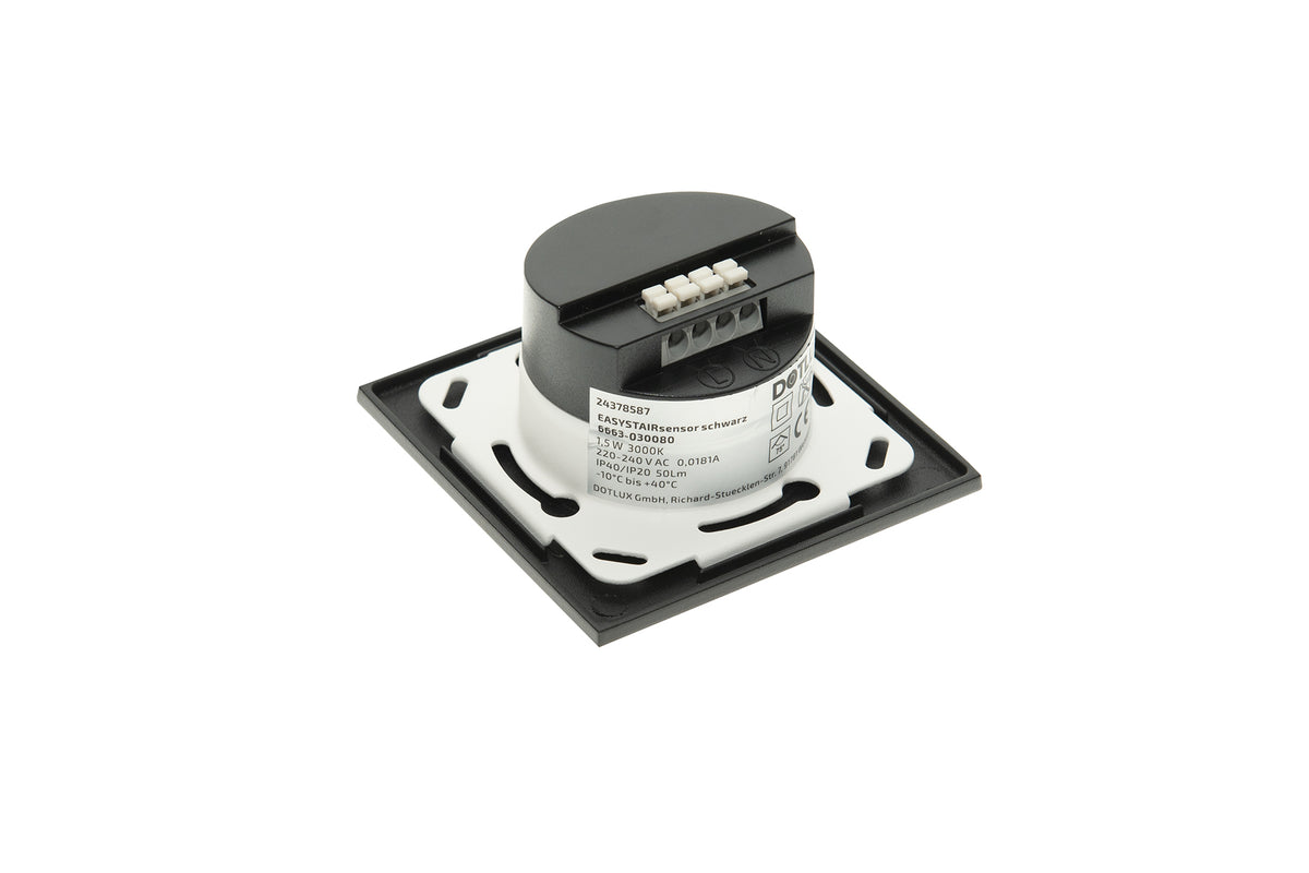 DOTLUX LED-Treppenleuchte EASYSTAIRsensor 1,5 W 3000K schwarz